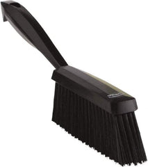 Vikan - 14" OAL, Polyester Staple Set Bench Brush - 2" Bristle Length, 6-3/8" Long Head, Black - Strong Tooling