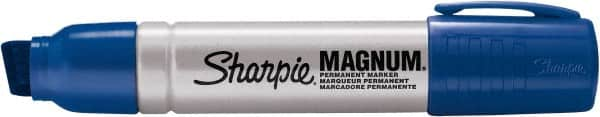 Sharpie - Blue Permanent Marker - Chisel Tip, Alcohol Base Ink - Strong Tooling