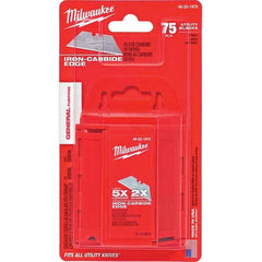 Milwaukee Tool - Knife Blades Type: Utility Knife Blade Material: Carbon Steel - Strong Tooling