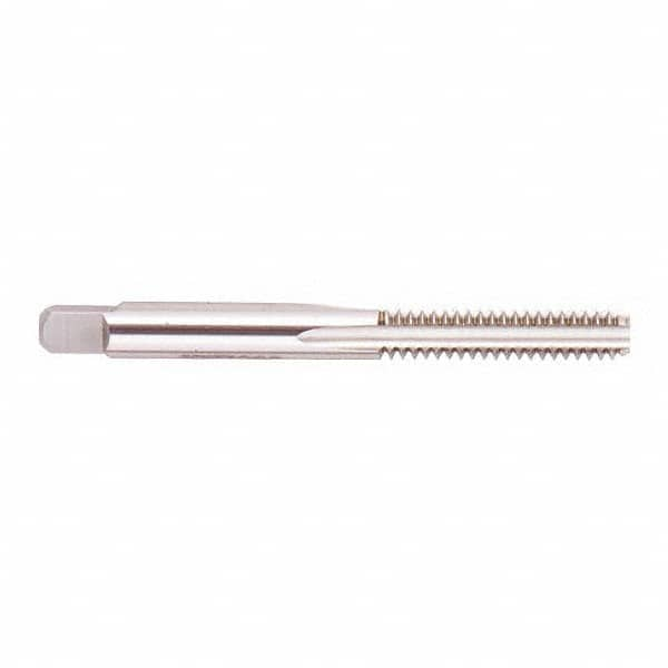 Regal Cutting Tools - 1-3/8 - 20 UNS 6 Flute Bright Finish High Speed Steel Straight Flute Standard Hand Tap - Bottoming, Right Hand Thread, 6-1/16" OAL, 3" Thread Length, H4 Limit, Oversize - Strong Tooling