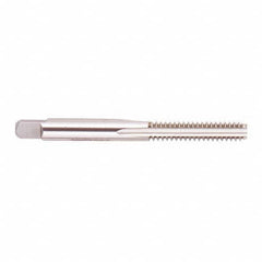 Regal Cutting Tools - 1/4-56 UNS 4 Flute Bright Finish High Speed Steel Straight Flute Standard Hand Tap - Bottoming, Right Hand Thread, 2-1/2" OAL, 1" Thread Length, H2 Limit, Oversize - Strong Tooling