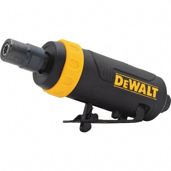 DeWALT - Air Die Grinders Type: Straight Die Grinder Collet Size (Inch): 1/4 - Strong Tooling