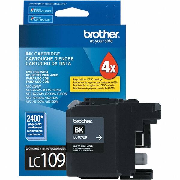 Brother - Black Ink Cartridge - Use with Brother MFC-J4320DW, J4420DW, J4620DW - Strong Tooling