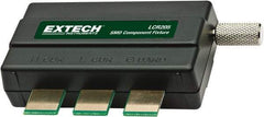 Extech - Black Electrical Test Equipment Component Fixture - Use with LCR200 LCR Meters - Strong Tooling