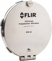 FLIR - 95mm (3.74\x94) Diam, Infrared Viewing Window - 2mm (0.08") Thickness, Use with Thermal Imagers - Strong Tooling