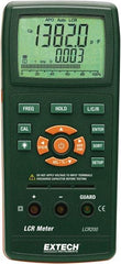 Extech - LCR200, Digital Passive Component LCR Multimeter - 200 mOhm, Measures Capacitance, Resistance - Strong Tooling