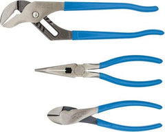 Channellock - 3 Piece Plier Set - Comes in Display Card - Strong Tooling