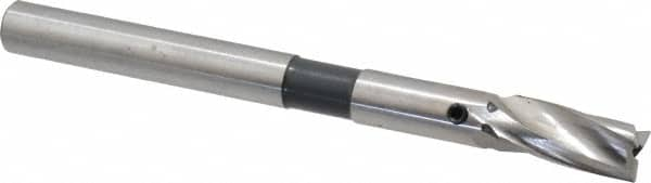 Cleveland - 11/32" Diam, 5/16" Shank, Diam, 3 Flutes, Straight Shank, Interchangeable Pilot Counterbore - Strong Tooling