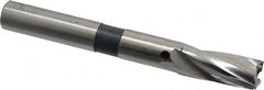 Cleveland - 17/32" Diam, 1/2" Shank, Diam, 3 Flutes, Straight Shank, Interchangeable Pilot Counterbore - Strong Tooling