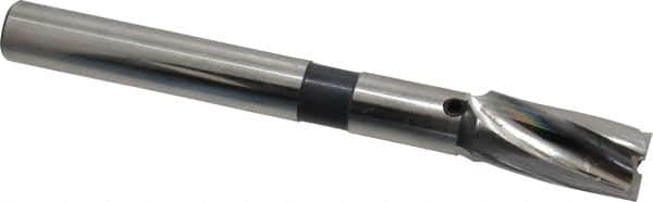 Cleveland - 5/8" Diam, 1/2" Shank, Diam, 3 Flutes, Straight Shank, Interchangeable Pilot Counterbore - Strong Tooling