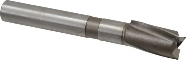 Cleveland - 1" Diam, 3/4" Shank, Diam, 3 Flutes, Straight Shank, Interchangeable Pilot Counterbore - Strong Tooling