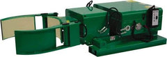 Valley Craft - 2,000 Lb Load Capacity, 30, 55 & 85 Gal Forklift Drum Rotator - Steel Wheels - Strong Tooling