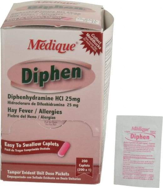 Medique - Diphen Tablets - Cold & Allergy Relief - Strong Tooling