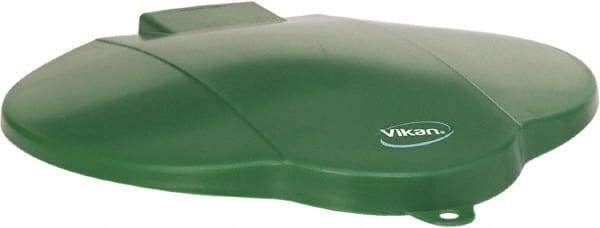 Vikan - 3 Gal Polypropylene Pail Lid - Green, For Use with 5687 - Strong Tooling