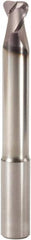 Seco - 20mm, 2 Flute, Single End, Solid Carbide, 2mm Corner Radius End Mill - 100mm OAL, 30° Helix, Right Hand Flute, 24mm LOC, Right Hand Cut, 45mm Extended Reach - Strong Tooling