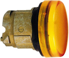 Schneider Electric - Orange Lens LED Pilot Light - Round Lens, Shock Resistant, Vibration Resistant, Water Resistant - Strong Tooling