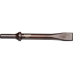 Mayhew - 1" Head Width, 8" OAL, Cold Chisel - Round Drive, Round Shank, Steel - Strong Tooling