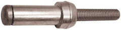 Marson - Button Head Steel Structural Blind Rivet - Steel Mandrel, 0.22" to 0.281" Grip, 0.38" Head Diam, 0.277" to 0.292" Hole Diam, 1/4" Body Diam - Strong Tooling