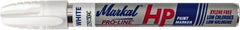 Markal - White Paint Marker - Bullet Medium Tip, Alcohol Base Ink - Strong Tooling