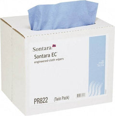 NuTrend Disposables - Dry General Purpose Wipes - Pop-Up, 12" x 16-1/2" Sheet Size, Blue - Strong Tooling