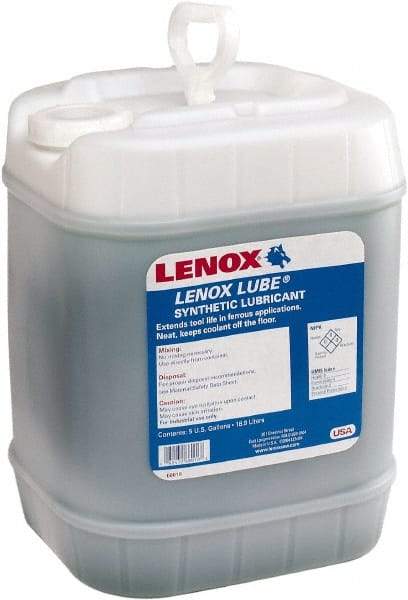 Lenox - Lenox Lube, 5 Gal Pail Sawing Fluid - Synthetic - Strong Tooling