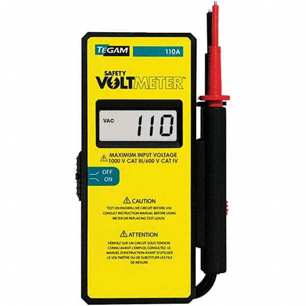 Made in USA - Circuit Continuity & Voltage Testers Tester Type: Voltage Tester Maximum Voltage: 1000 VAC/VDC - Strong Tooling