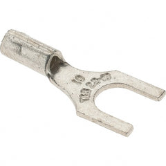 Value Collection - #10 Stud, 22 to 16 AWG Compatible, Noninsulated, Crimp Connection, Standard Fork Terminal - Strong Tooling