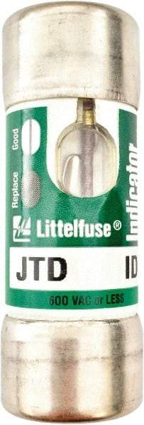 Littelfuse - 300 VDC, 600 VAC, 40 Amp, Time Delay General Purpose Fuse - 2-3/8" OAL, 20 at DC, 200/300 at AC kA Rating, 1-1/16" Diam - Strong Tooling