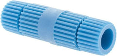 Value Collection - 16 to 14 AWG Compatible, Nylon Fully Insulated, Crimp-On Butt Splice Terminal - 2 Wire Entries, Brass Contacts, Blue - Strong Tooling