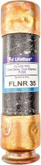 Value Collection - 125 VDC, 250 VAC, 35 Amp, Time Delay General Purpose Fuse - 3" OAL, 200 kA Rating, 13/16" Diam - Strong Tooling