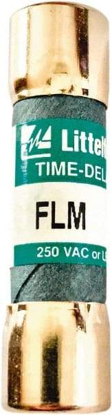 Value Collection - 250 VAC, 3.5 Amp, Time Delay Plug Fuse - 1-1/2" OAL, 10 at AC kA Rating, 13/32" Diam - Strong Tooling