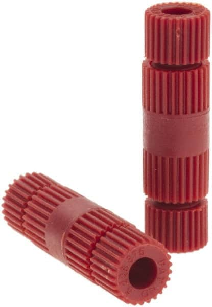 Value Collection - 24 to 18 AWG Compatible, Nylon Fully Insulated, Crimp-On Butt Splice Terminal - Red - Strong Tooling