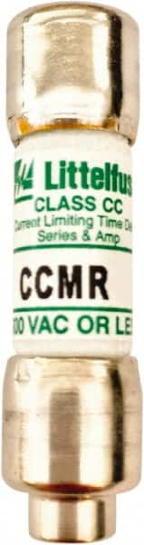 Value Collection - 300 VDC, 600 VAC, 3.5 Amp, Time Delay General Purpose Fuse - 1-1/2" OAL, 300 at AC kA Rating, 0.41" Diam - Strong Tooling