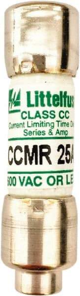 Value Collection - 500 VDC, 600 VAC, 25 Amp, Time Delay General Purpose Fuse - 300 at AC kA Rating - Strong Tooling