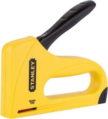 Stanley - Manual Staple Gun - 1/4, 5/16, 3/8" Staples, Yellow & Black, ABS - Strong Tooling