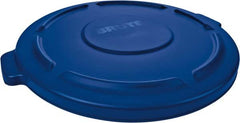 Rubbermaid - Round Lid for Use with 32 Gal Round Trash Cans - Blue, Low-Density Polyethylene, For Brute Trash Cans - Strong Tooling