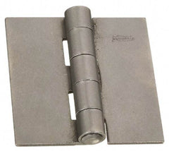 National Mfg. - 2-1/2" Long x 2-1/2" Wide Steel Full Surface Hinge - Plain Steel Finish, 5 Knuckles - Strong Tooling