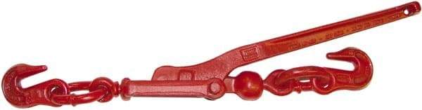 CM - 9,200 Lbs. Load Limit Lever Loadbinder - 1/2 Inch Max Chain Size, 4-3/4 Inch Take Up, Chain Grade 70 - Strong Tooling