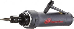 Ingersoll-Rand - 1/4" Collet, Straight Handle, Air Straight Die Grinder - 18,000 RPM, Rear Exhaust, 14 CFM, 1 hp, 90 psi - Strong Tooling