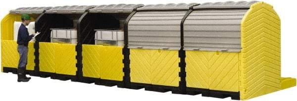 UltraTech - 375 Gallon Sump, IBC Pallet - 204 Inch Long x 64 Inch Wide x 88 Inch High, 5 Totes - Strong Tooling