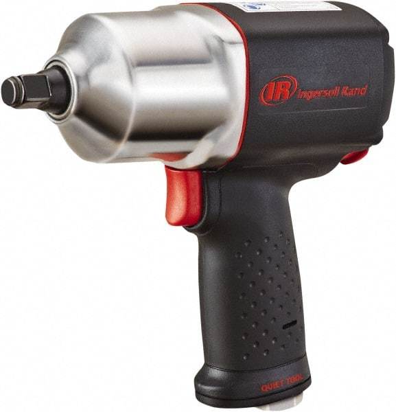 Ingersoll-Rand - 1/2" Drive, 11,000 RPM, 780 Ft/Lb Torque Impact Wrench - Pistol Grip Handle, 1,250 IPM, 5.8 CFM, 90 psi, 1/4" NPTF Inlet - Strong Tooling