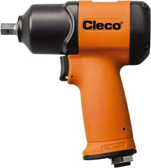 Cleco - 3/4" Drive, 8,000 RPM, 420 Ft/Lb Torque Impact Wrench - Pistol Grip Handle, 1,600 IPM, 31.9 CFM, 90 psi, 1/4" NPT Inlet - Strong Tooling