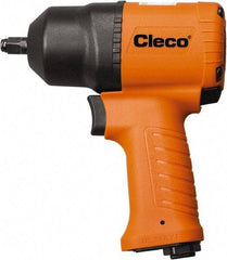 Cleco - 3/4" Drive, 6,000 RPM, 1,350 Ft/Lb Torque Impact Wrench - Pistol Grip Handle, 1,200 IPM, 37.5 CFM, 90 psi, 1/4" NPT Inlet - Strong Tooling