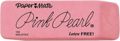 Paper Mate - Rectangle Rubber Eraser - Pink - Strong Tooling