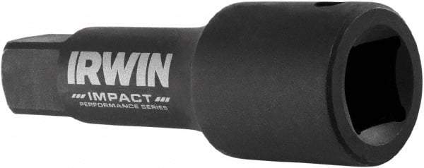 Irwin - 1/2" Drive Standard Socket Extension - 3" OAL, Black Oxide Finish - Strong Tooling