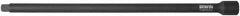 Irwin - 3/8" Drive Standard Socket Extension - 12" OAL, Black Oxide Finish - Strong Tooling