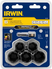 Irwin - 6 Piece Bolt Extractor Set - Clam Shell - Strong Tooling