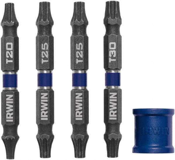 Irwin - 5 Piece, Torx Handle, Double End Bit Set - Strong Tooling