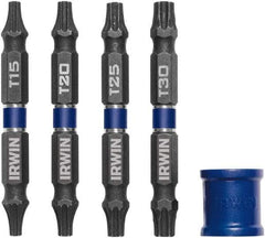 Irwin - 5 Piece, Torx Handle, Double End Bit Set - Strong Tooling