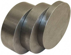 Made in USA - 4" Diam x 1" Long, 8620 Steel Round Rod - Cold Finish, Annealed, Steel - Strong Tooling